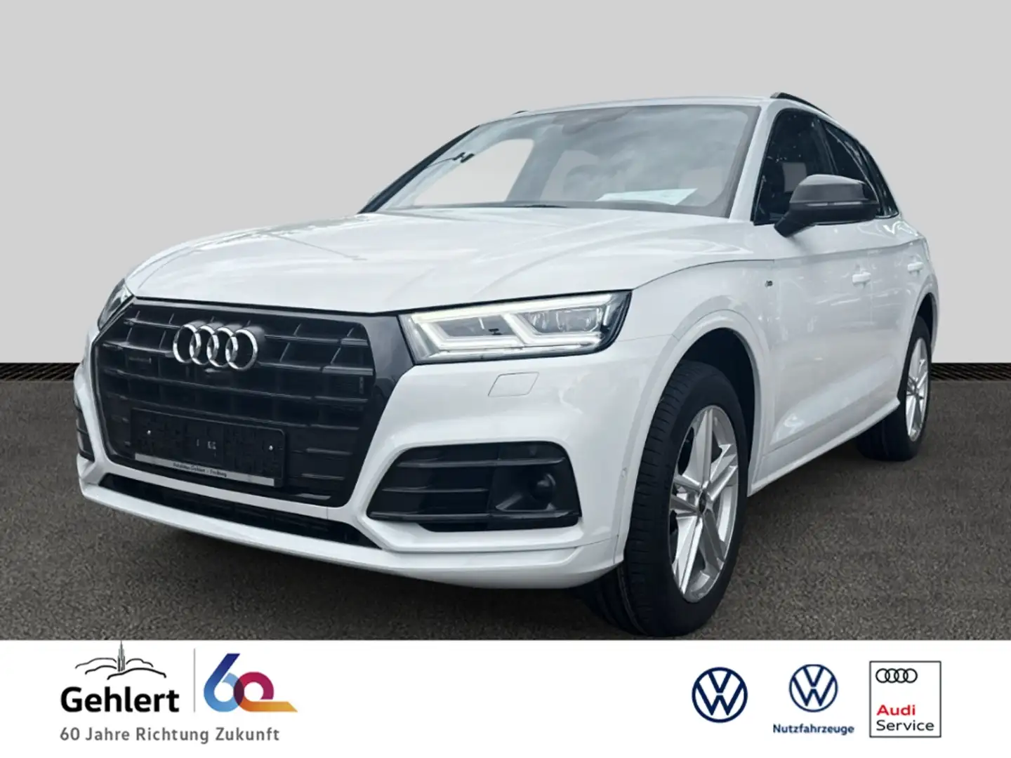 Audi Q5 50 TFSIe quattro sport Hybrid Sportpaket AD AHK-kl Weiß - 1