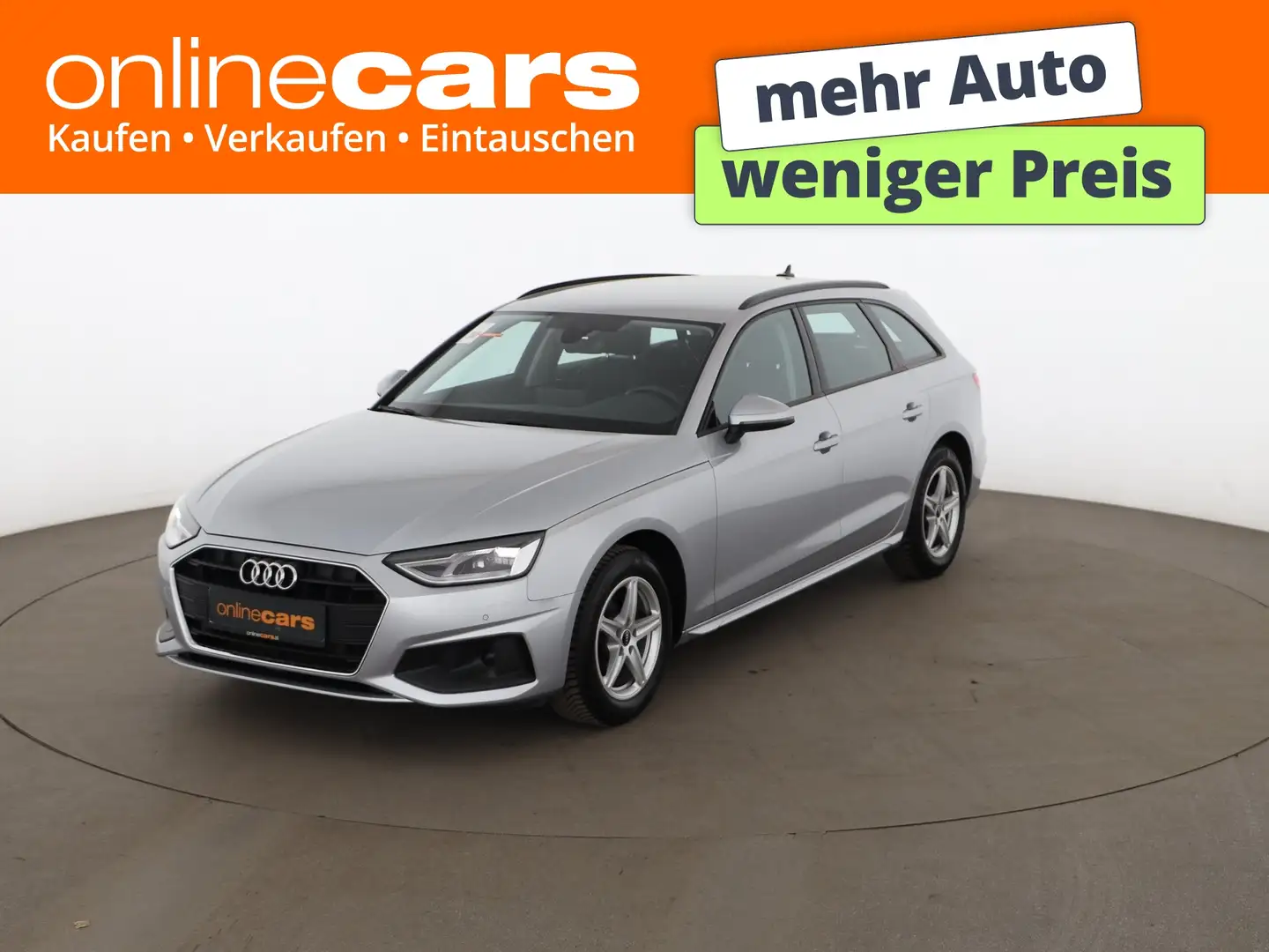 Audi A4 Avant 35 TDI Aut LED NAVI SITZHZG ASSIST TEMP Silber - 1