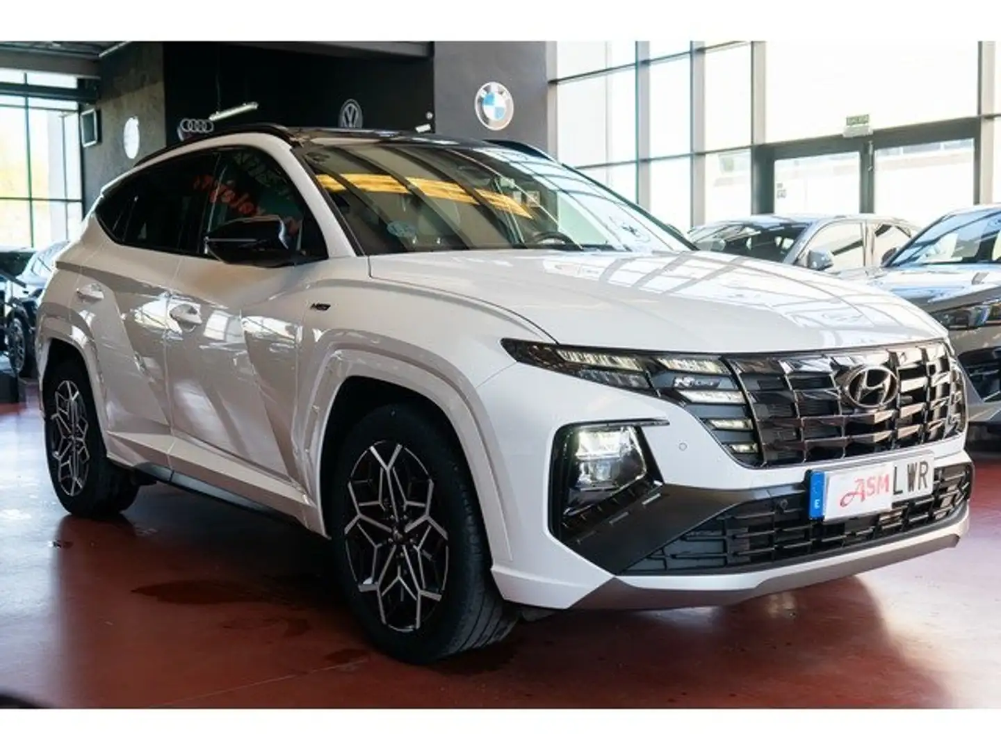 Hyundai TUCSON 1.6 TGDI HEV Nline Sky AT Blanco - 2
