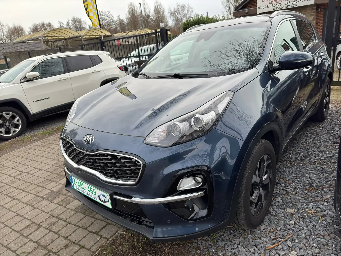 Kia Sportage 1.6 CRDi GT Line Edition 3-CUIR-GPS-CAMERA........ Blau - 2