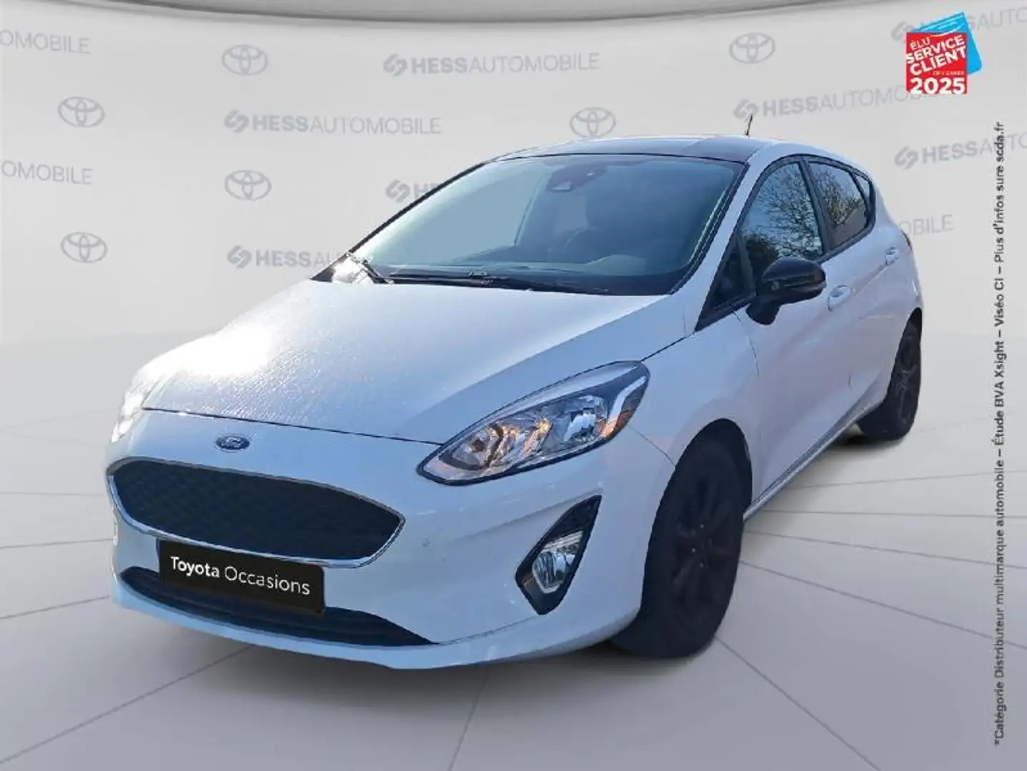 Ford Fiesta 1.1 85ch Trend Business Nav 5p Euro6.2 Blanc - 1
