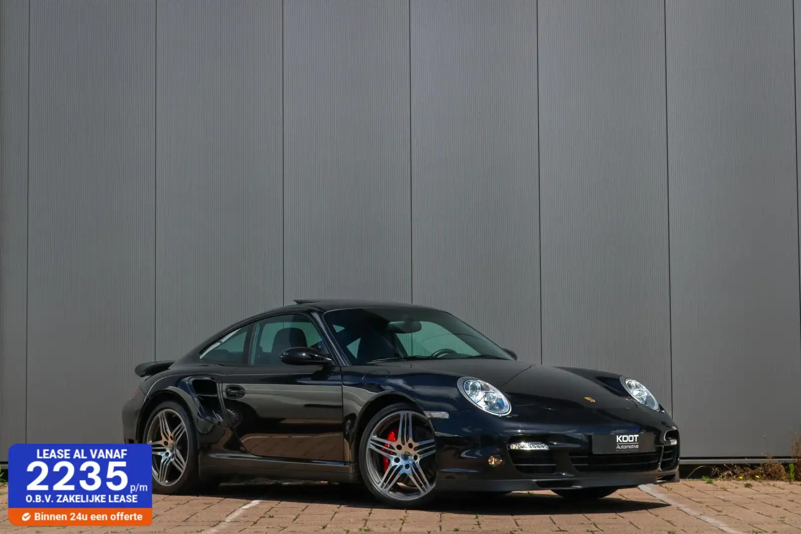 Porsche 997 997 Coupé 3.6 Turbo Zwart - 1