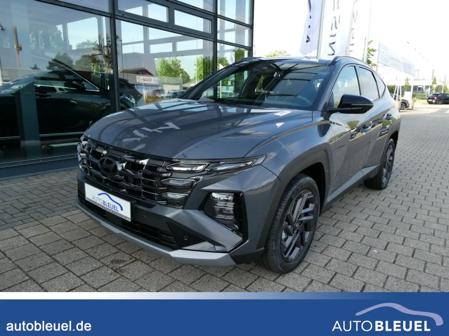 Hyundai TUCSON 1,6T GDI-FL Anniversary*Hybrid *Pano*360Grad*Leder Grau - 1