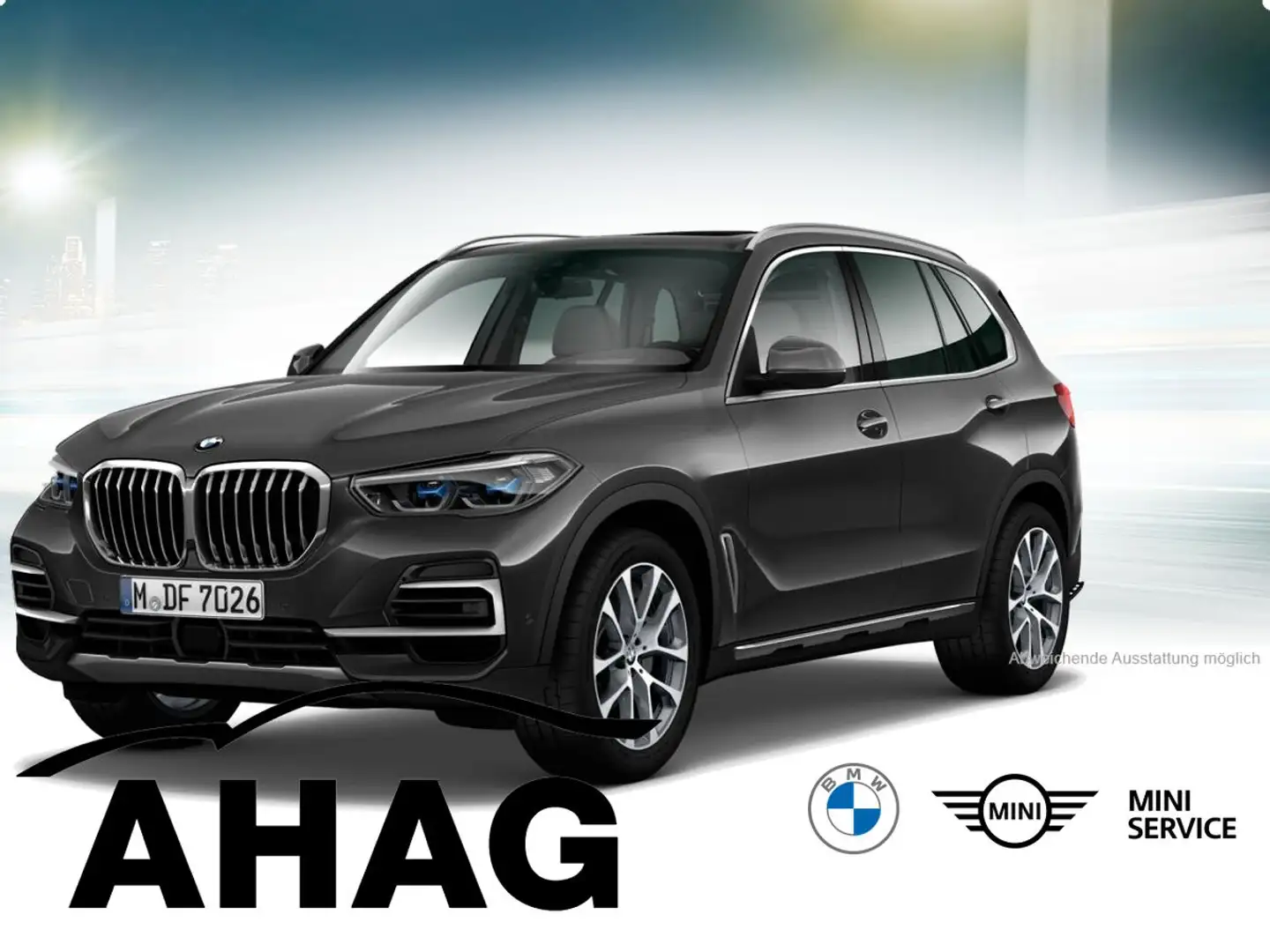BMW X5 xDrive30d Innovationsp. Sport Aut. Panorama Grau - 2