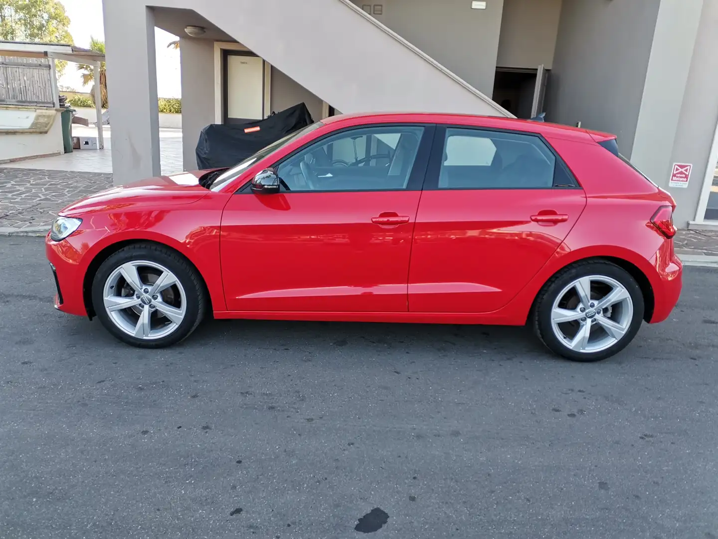 Audi A1 Sportback 30 1.0 tfsi Advanced s-tronic Rosso - 2