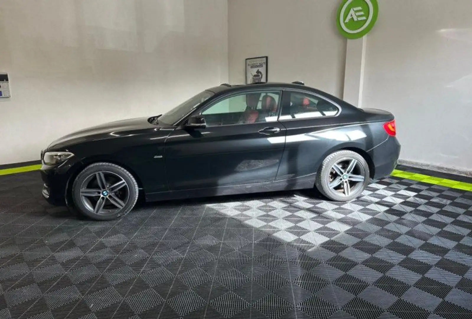 BMW 220 Coupé F22 220dA 190 cv xDrive Sport %2B Toit Ouvrant Noir - 2