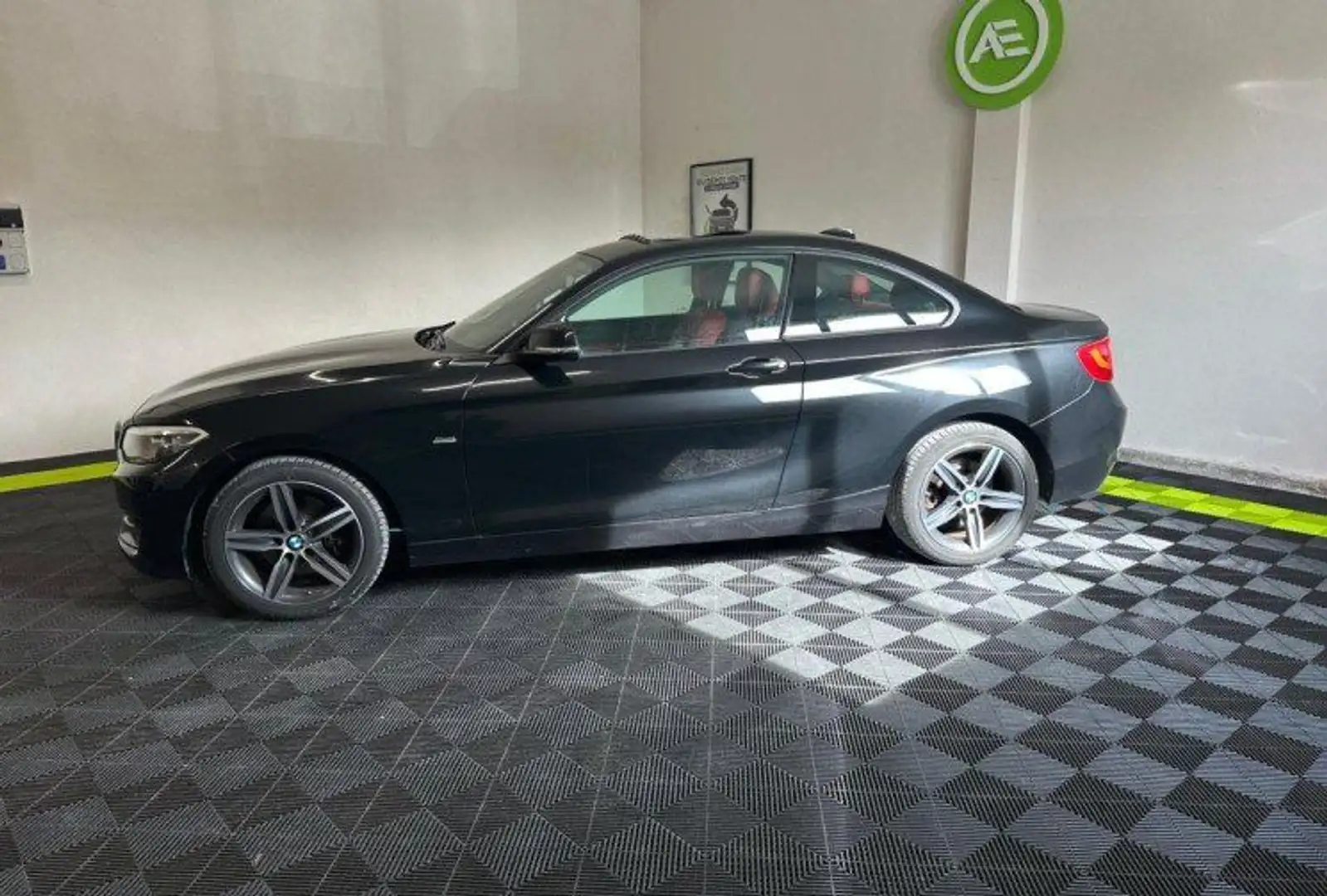 BMW 220 Coupé F22 220dA 190 cv xDrive Sport %2B Toit Ouvrant Schwarz - 2