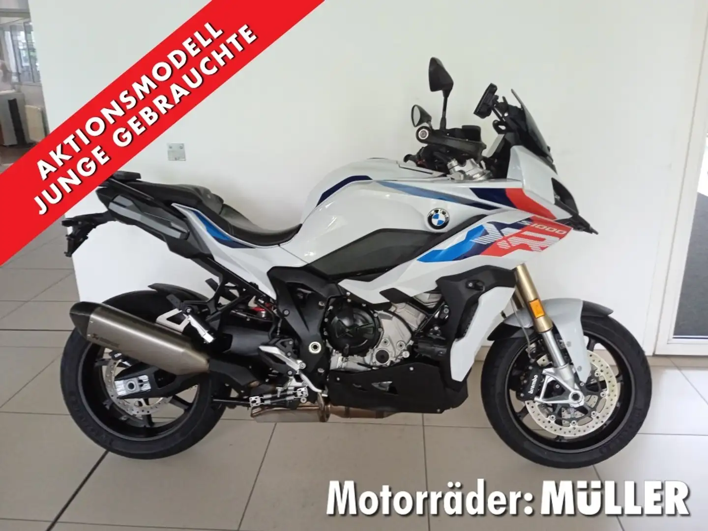 BMW S 1000 XR 2 Pakete, M Schmiederäder, Dyn. ESA Pro Weiß - 1