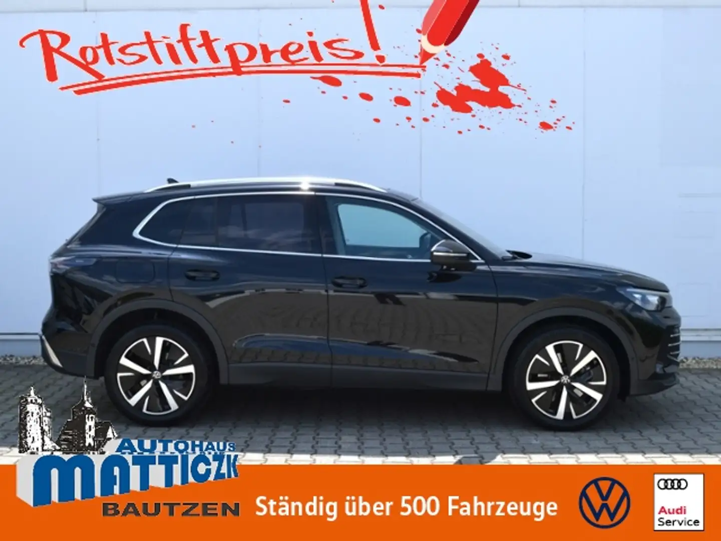 Volkswagen Tiguan 2.0 TDI DSG Elegance AHK/IQ.DRIVE-PAKET/MATRIX/PA Schwarz - 1