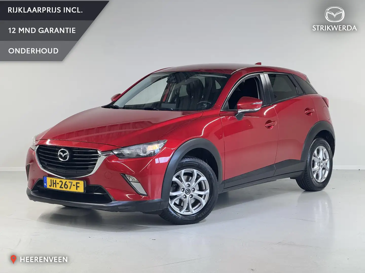 Mazda CX-3 2.0 SkyActiv-G 120 SkyLease+ Rood - 1