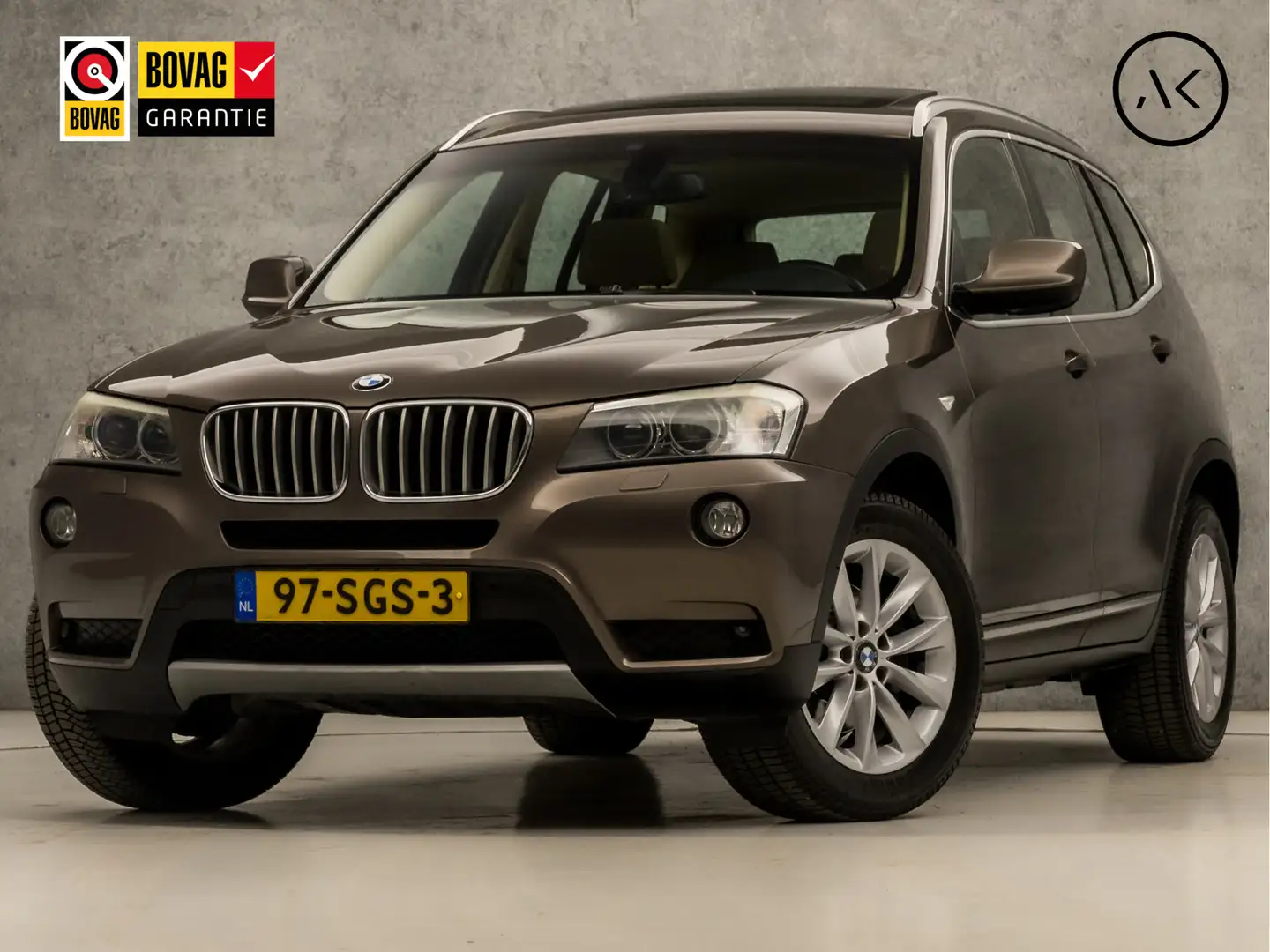 BMW X3 xDrive28i High Executive 259Pk Automaat (PANORAMAD Brun - 1