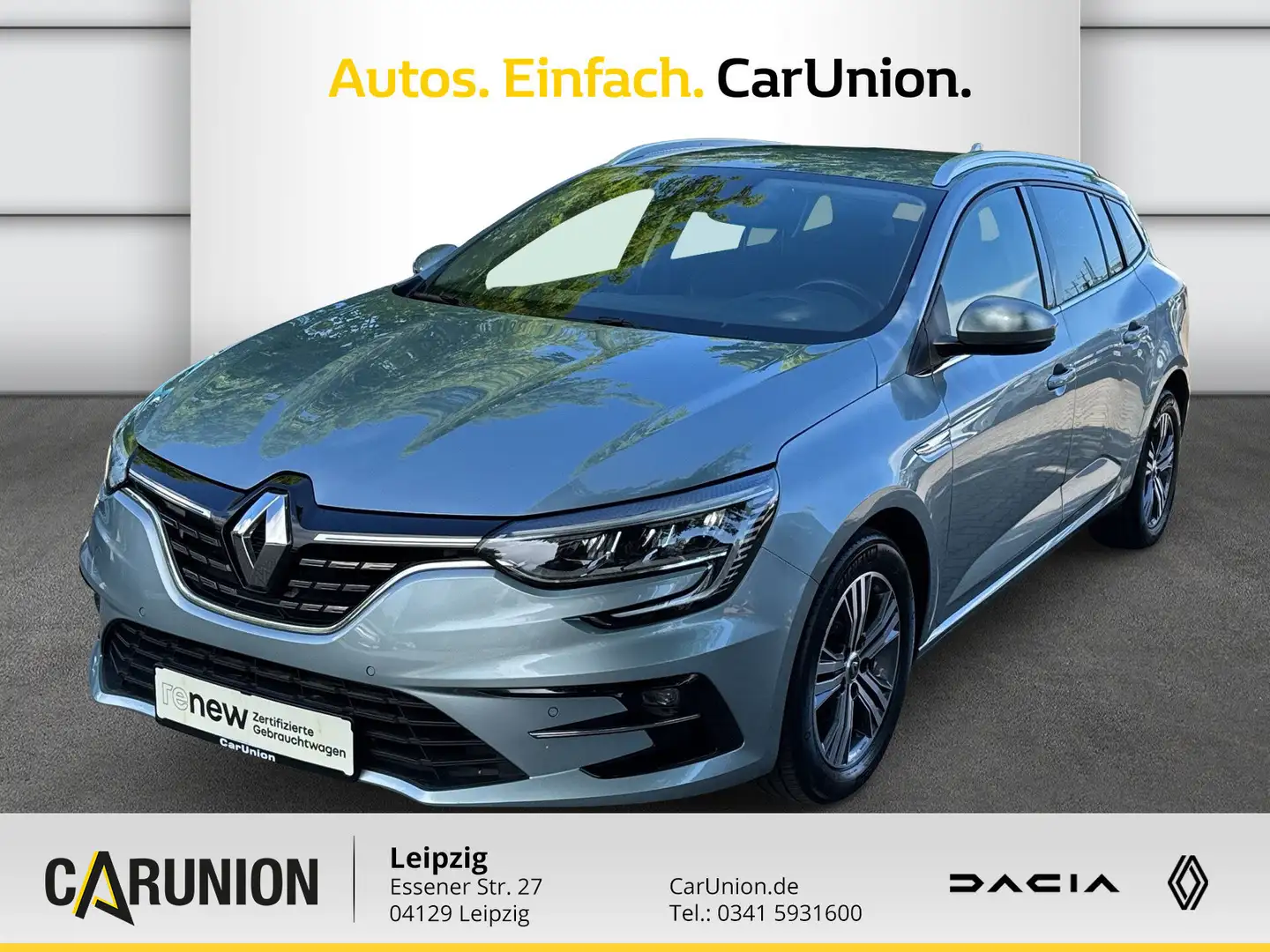 Renault Megane Grandtour INTENS Tce 140 GPF Grau - 1