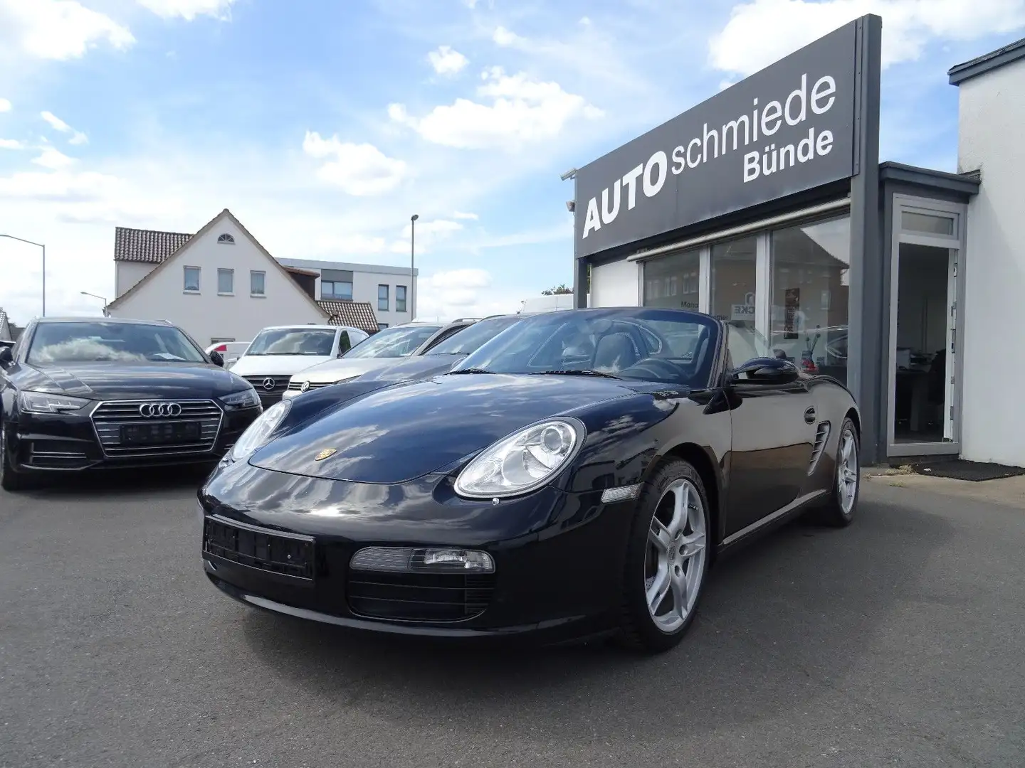 Porsche Boxster Bose Xenon Navi 18"Alu Leder Zwart - 1
