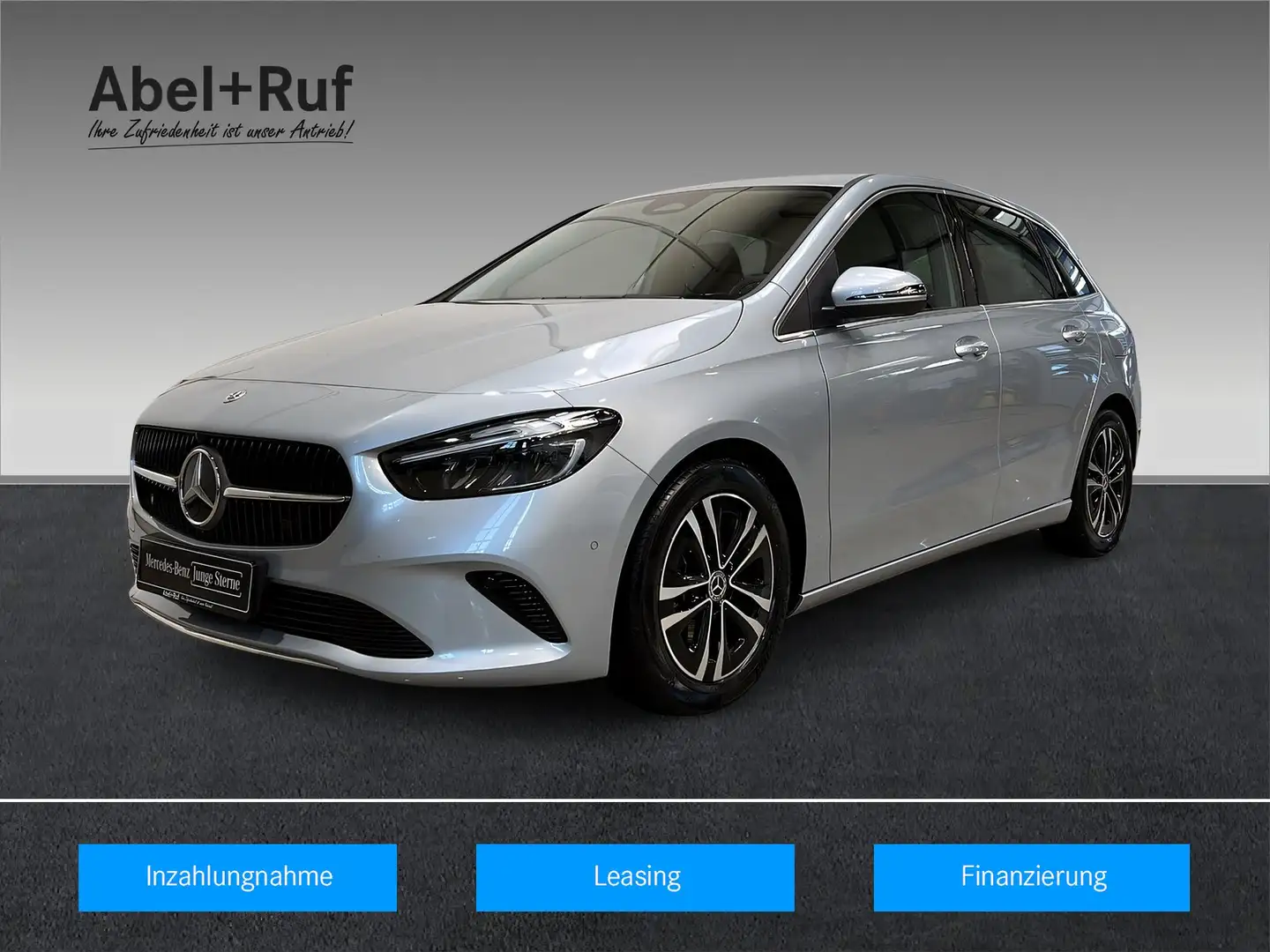Mercedes-Benz B 180 PROGRESSIVE+LED+Kamera+CarPlay+LrHz Silber - 1