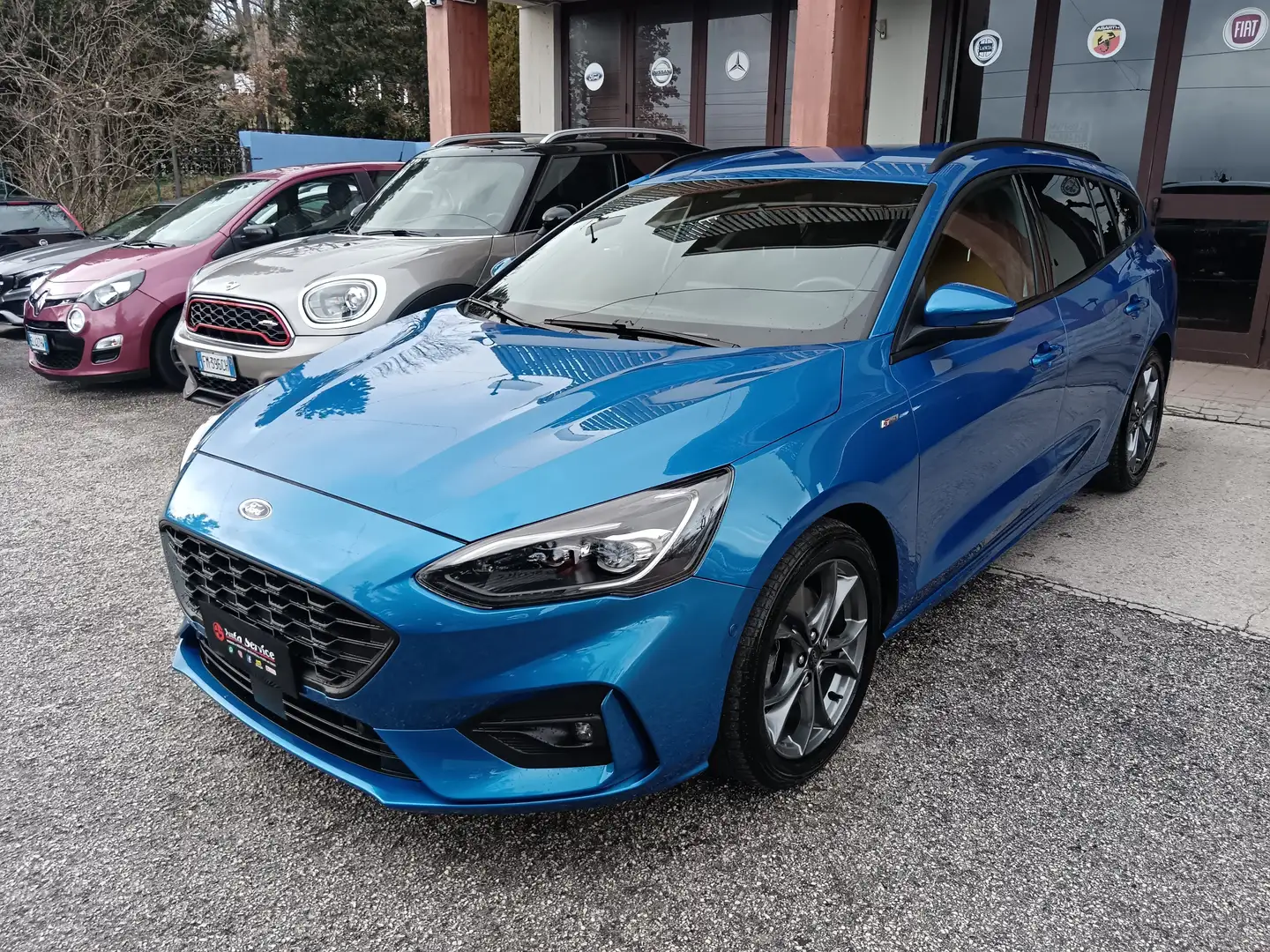 Ford Focus 1.5 ECOBLUE 120CV ST LINE + NAV SED RISCALDATI Bleu - 1