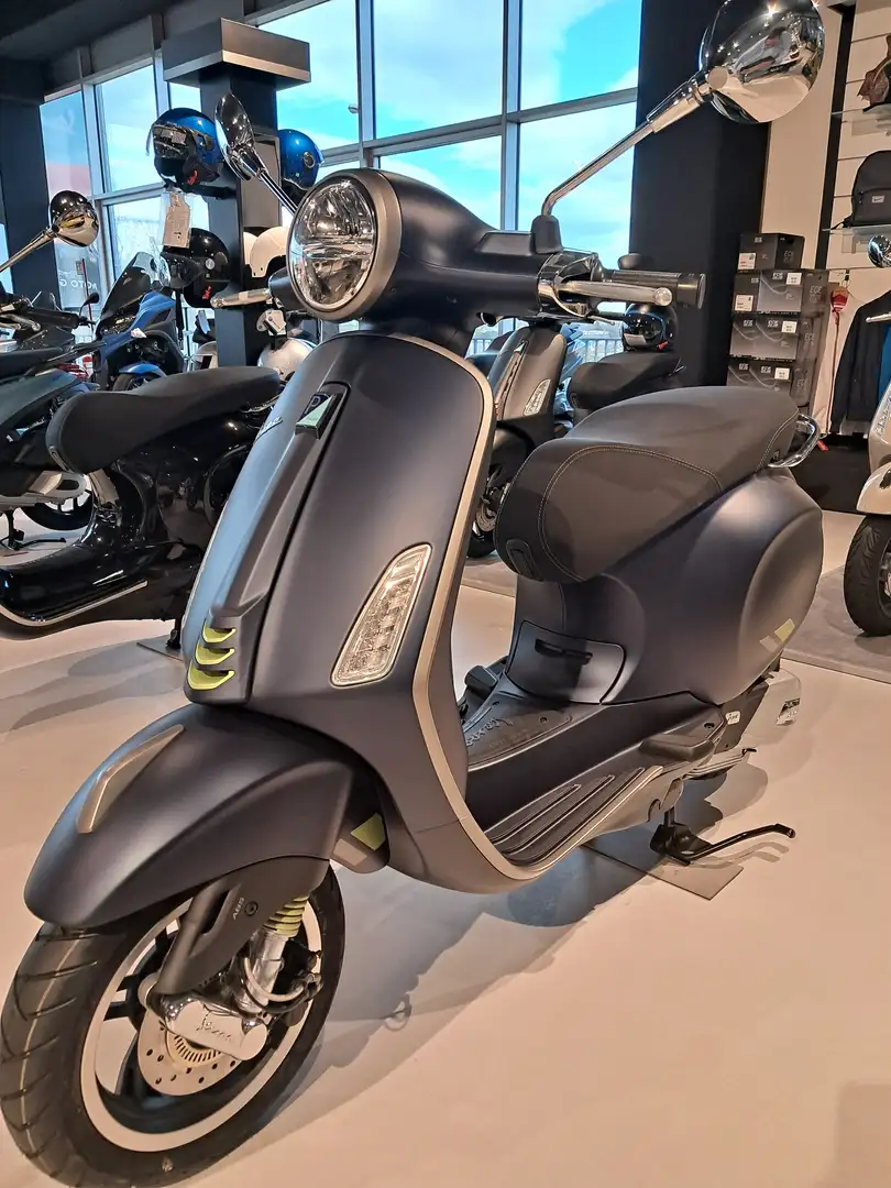 Vespa Primavera 125 Tech Bauletto + supporto omaggio Blu/Azzurro - 2