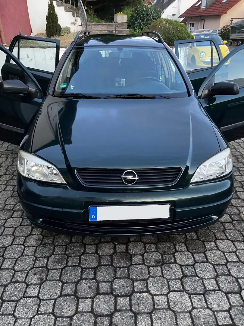 Opel Astra 1.6 Caravan Vert - 1