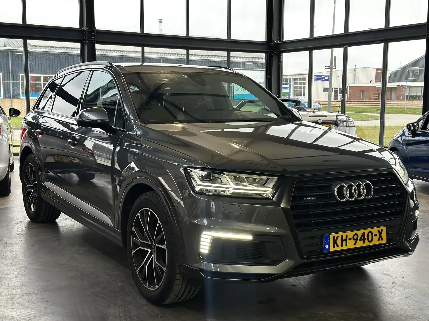 Audi Q7 3.0 TDI e-tron Quattro Sport|virtual DS|elk trek|p Grijs - 1