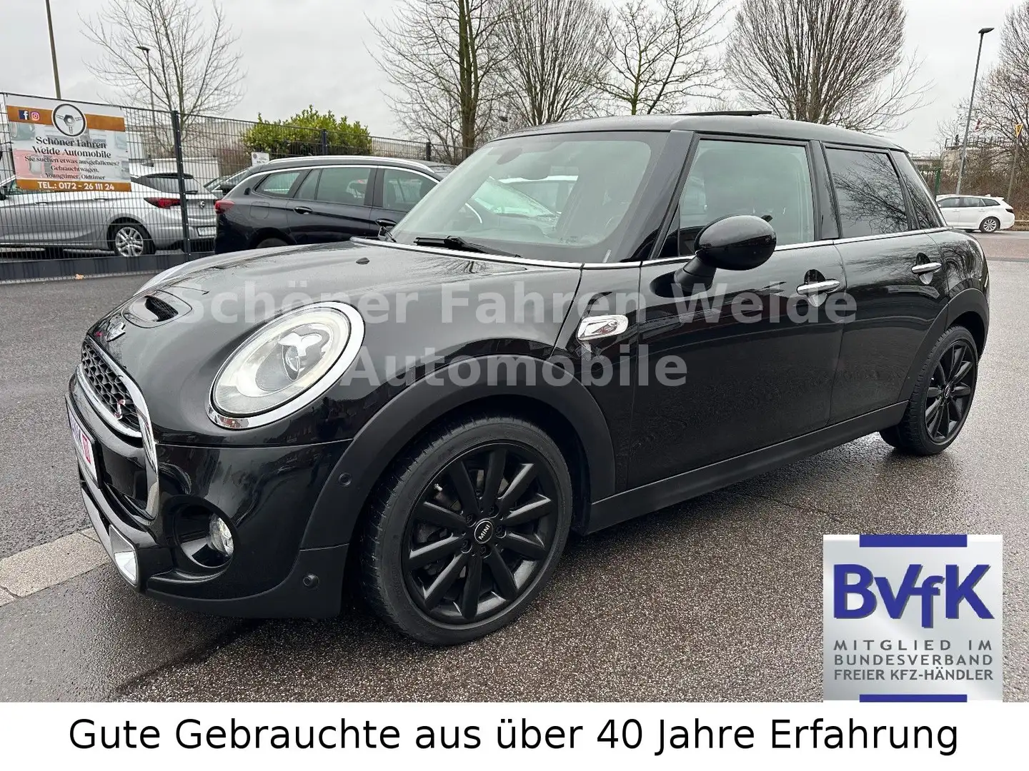 MINI Cooper S COOPER-S-Chili-5-trg.-Panoramadach-LED-PDC-Navi Schwarz - 1
