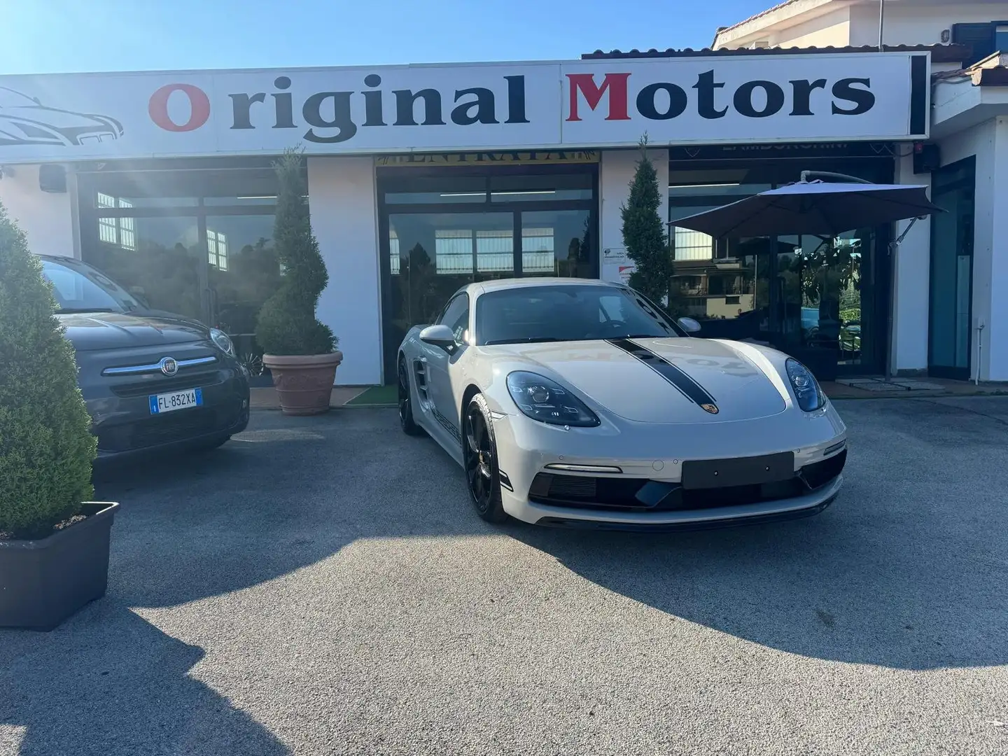 Porsche Cayman 718 2.0 Style Edition 300cv pdk SPORT DESIGN NAVI Grigio - 1