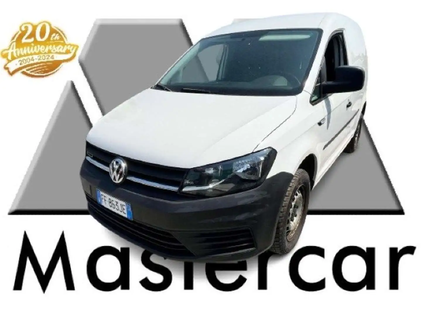 Volkswagen Caddy 2.0 TDI 110cv 4MOTION 4x4 - targa FF863JE Bianco - 1