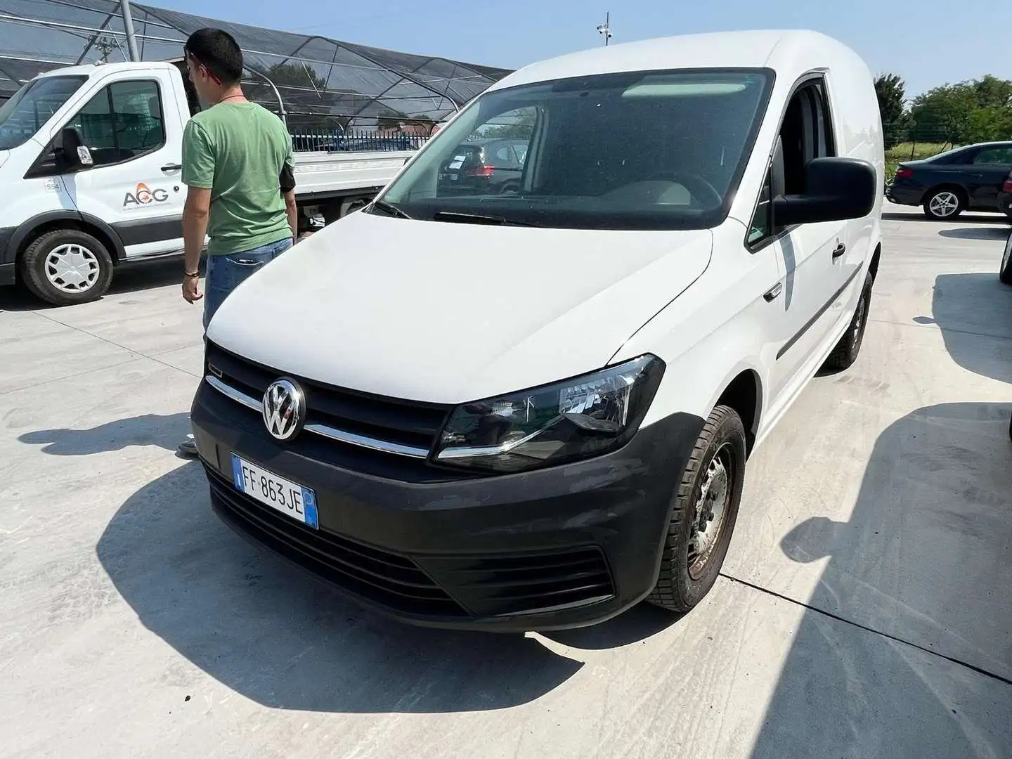 Volkswagen Caddy 2.0 TDI 110cv 4MOTION 4x4 - targa FF863JE Bianco - 2