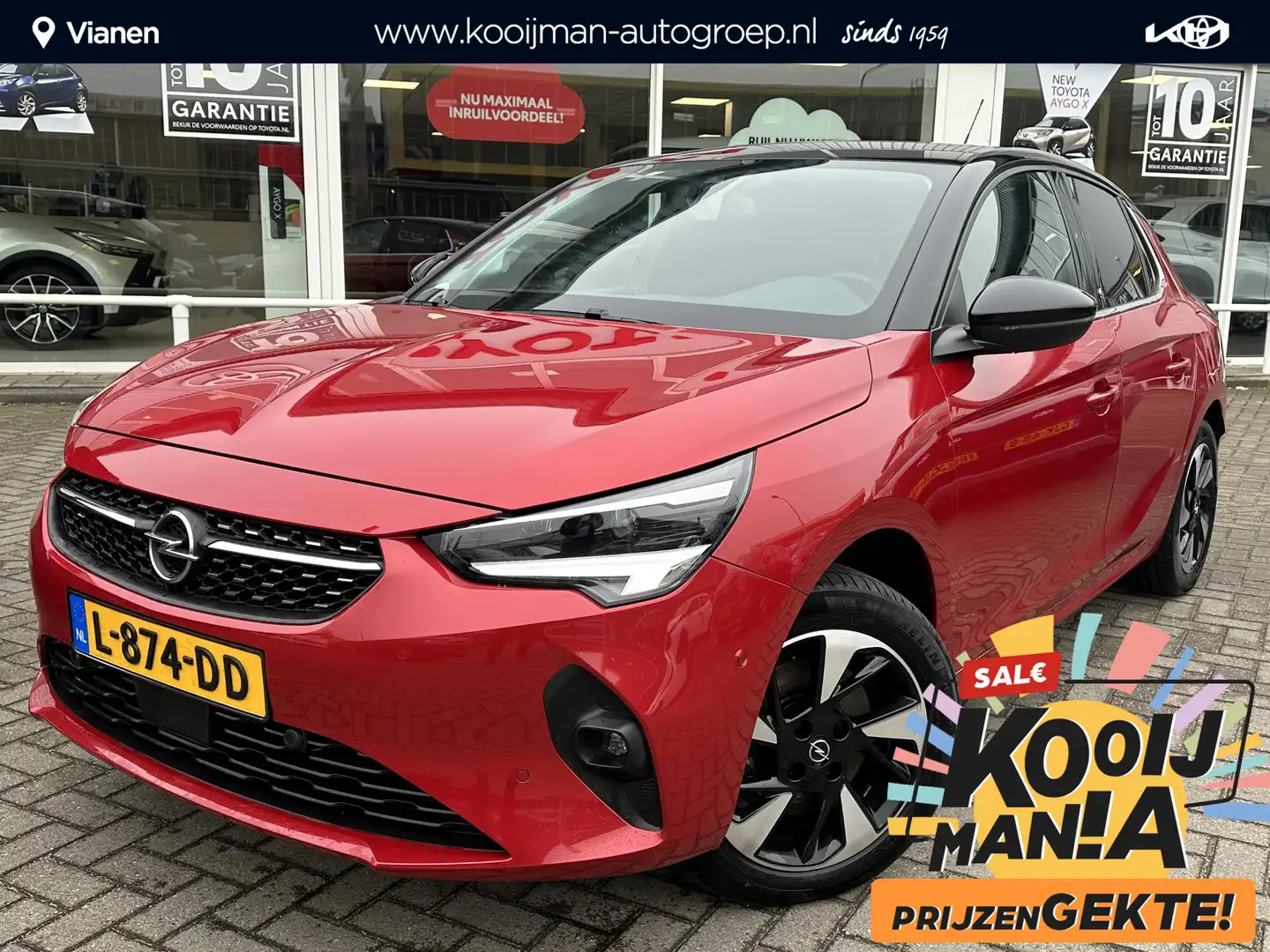 Opel Corsa-e e-Launch Edition 50 kWh Rood - 1