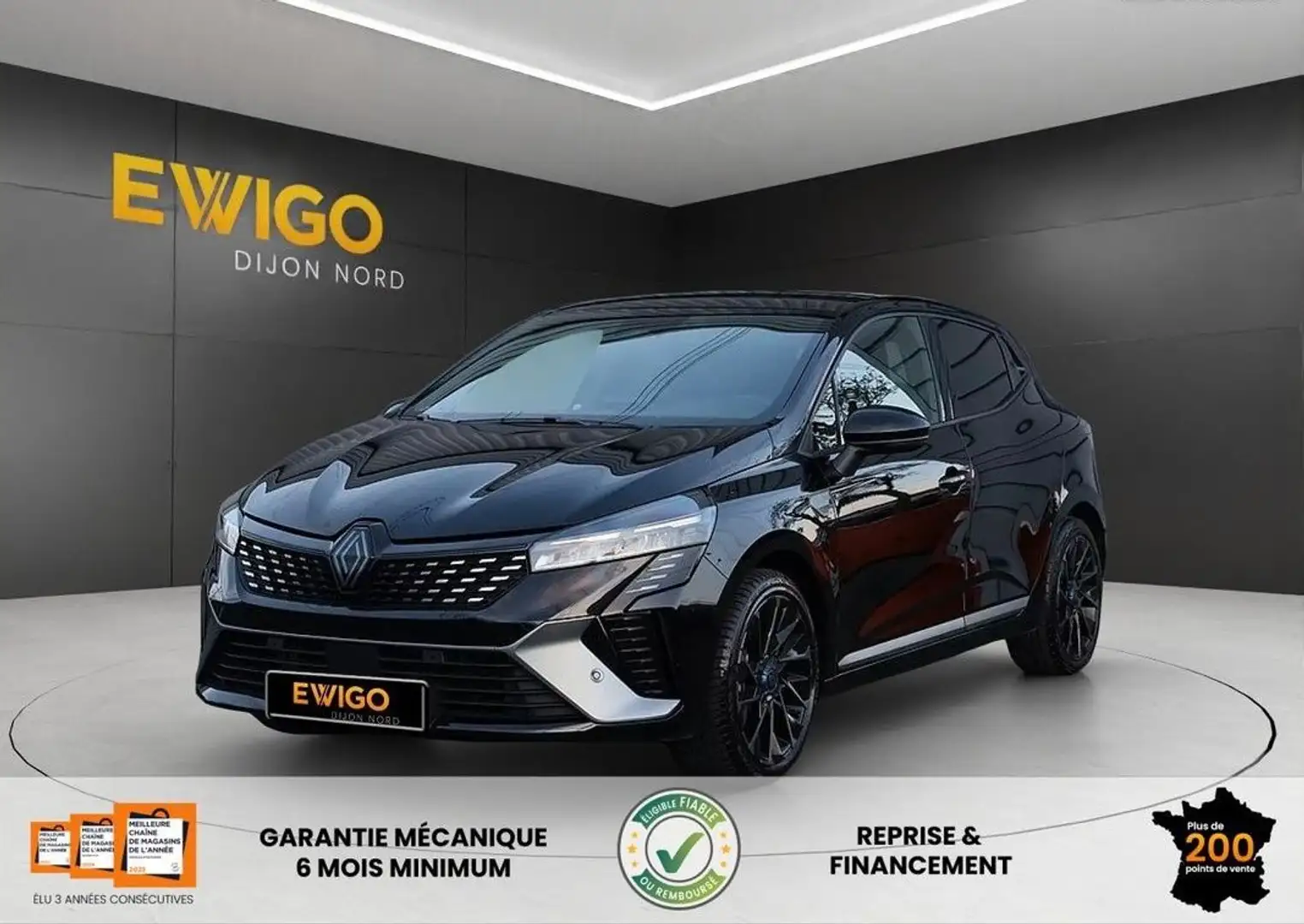 Renault Clio 5 e-tech 1.6 hev 145 ch esprit alpine Schwarz - 1