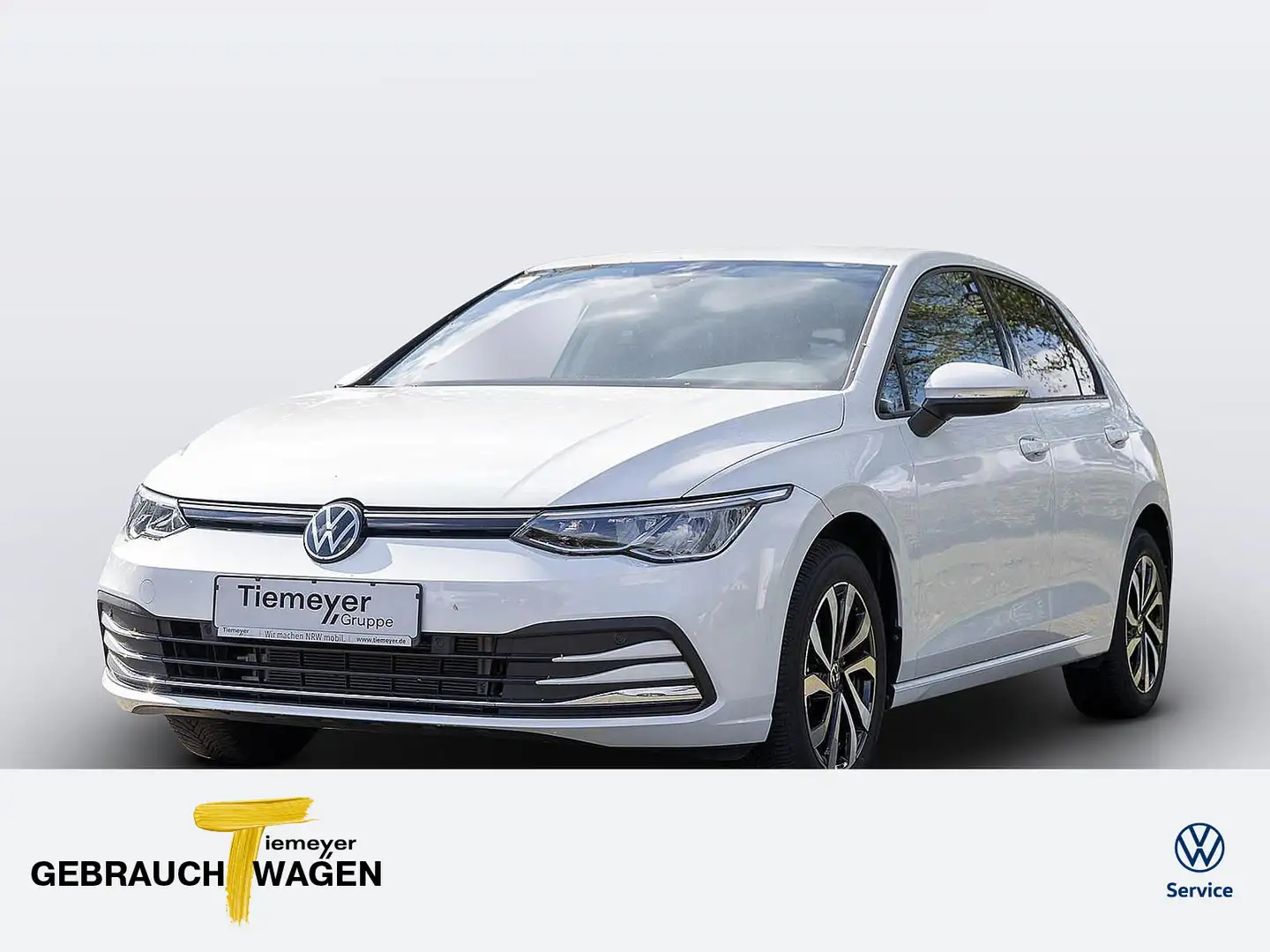 Volkswagen Golf 1.0 TSI DSG ACTIVE ST.HEIZ LED SITZHZ KAMER Wit - 1