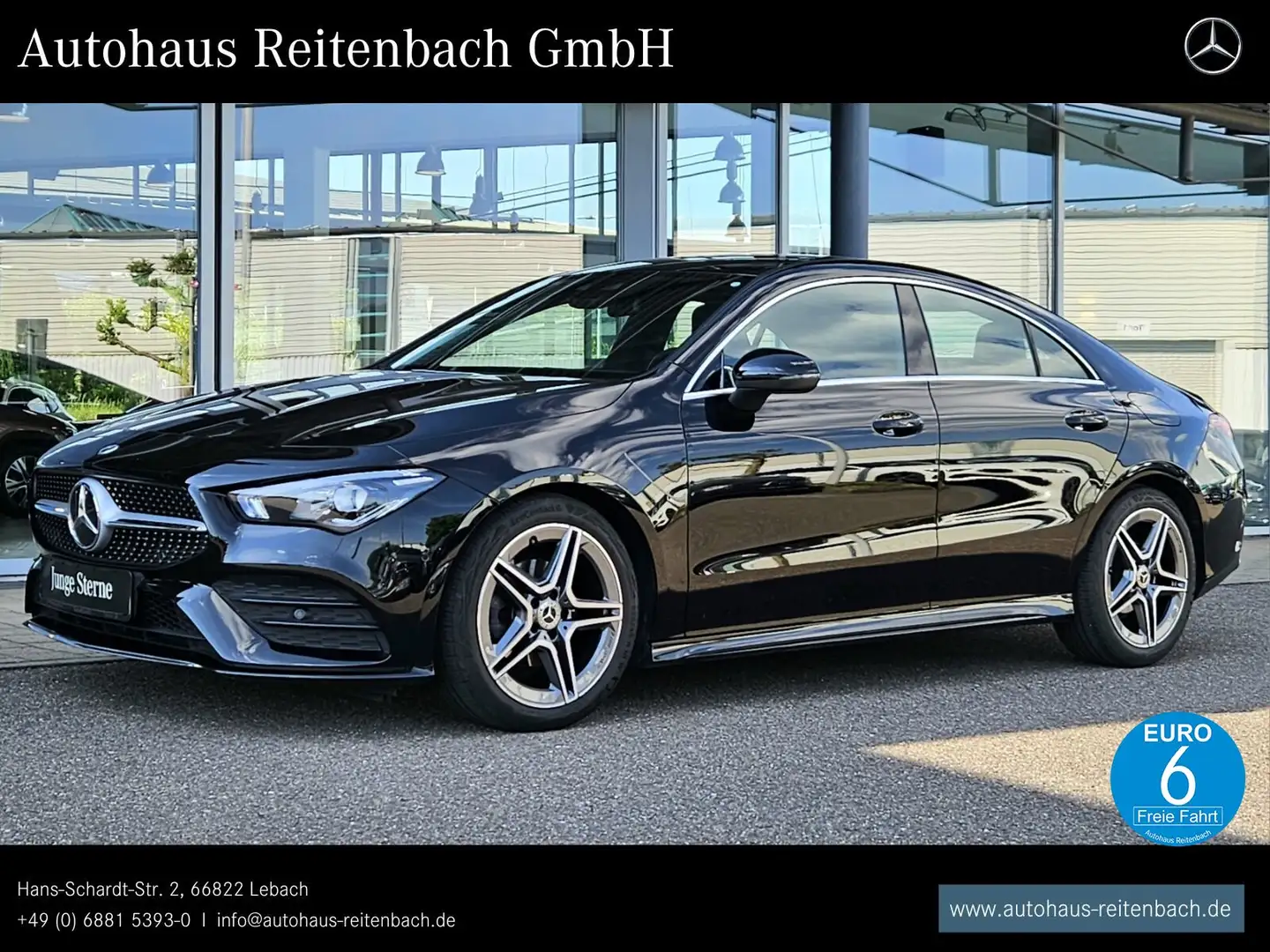 Mercedes-Benz CLA 180 CLA180 COUPE AMG+WIDE AMBIETE+7G-DCT+LED+SITZHZG Schwarz - 1
