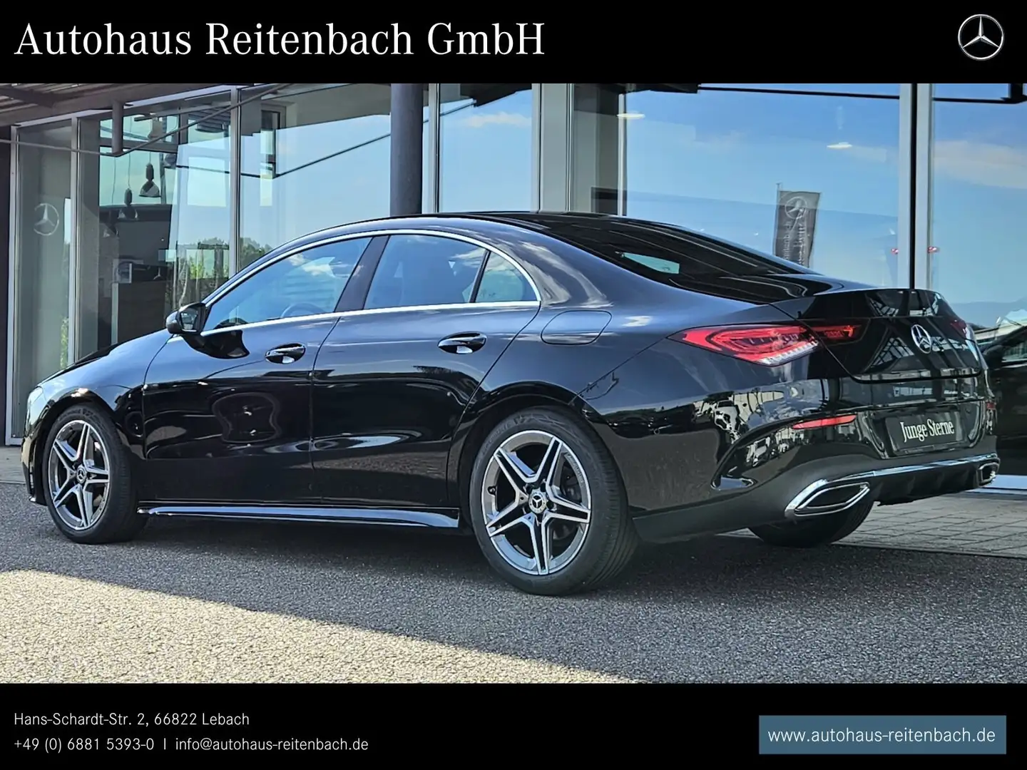 Mercedes-Benz CLA 180 CLA180 COUPE AMG+WIDE AMBIETE+7G-DCT+LED+SITZHZG Schwarz - 2