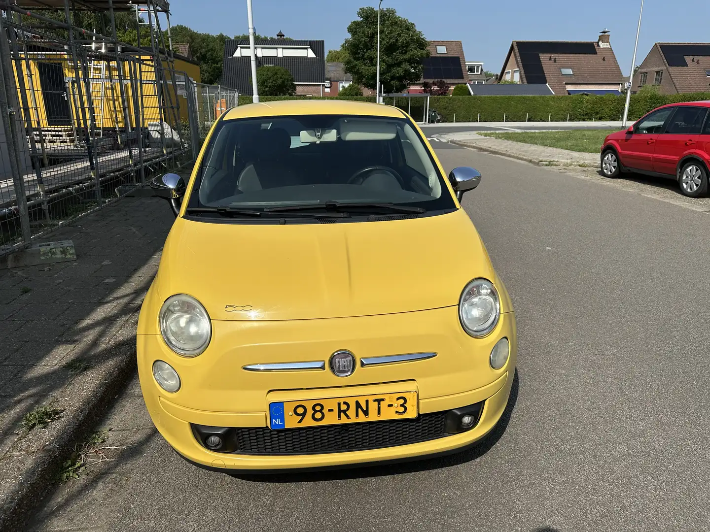 Fiat 500 1.4 16V Sport Geel - 2