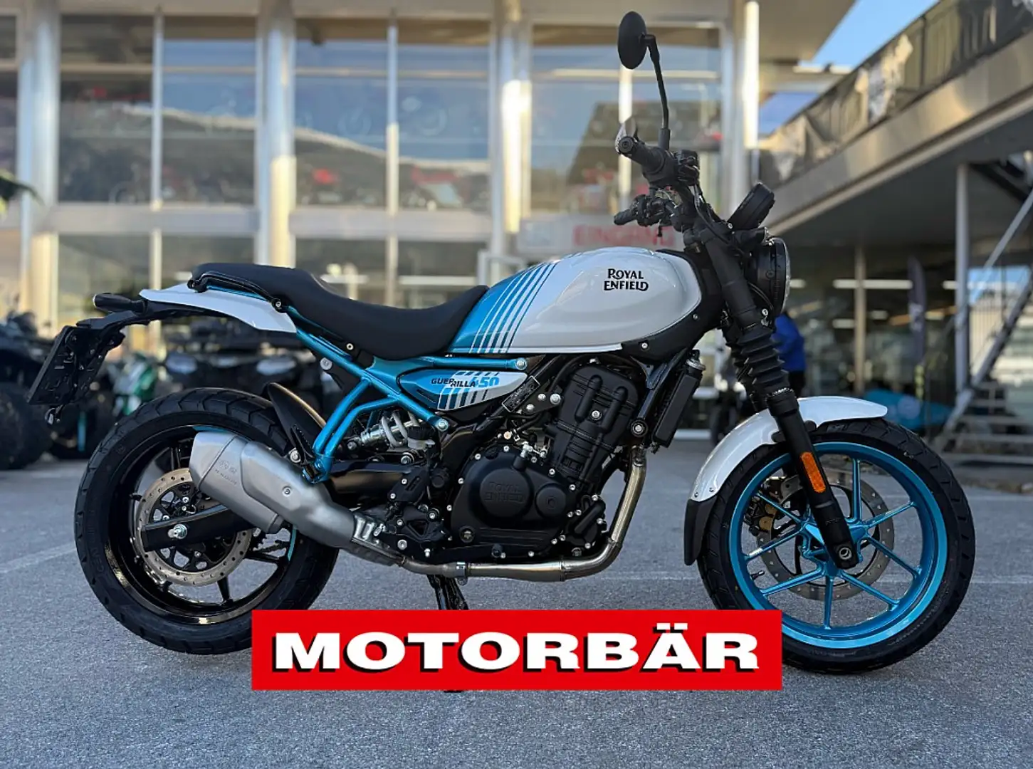Royal Enfield Guerrilla 450 Blau - 2