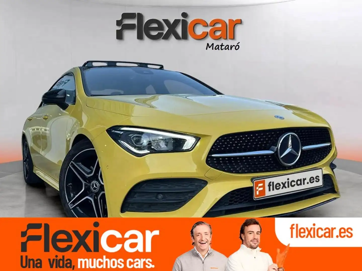 Mercedes-Benz CLA 180 Yellow - 1