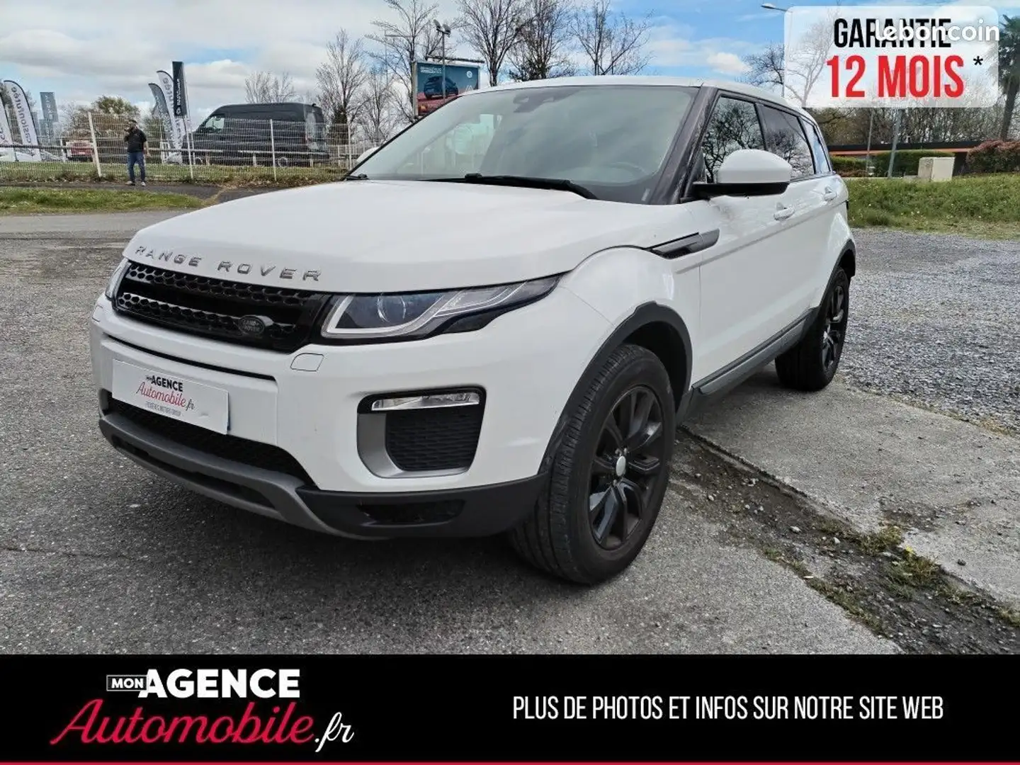 Land Rover Range Rover Evoque Land 2.0 TD4 150CH SE BVA9 Blanc - 1