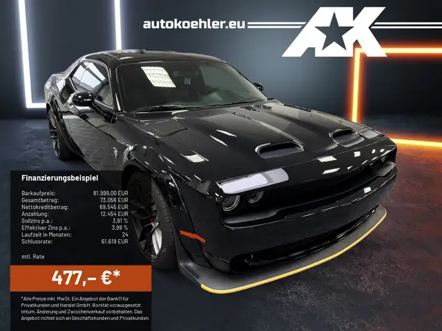 Dodge Challenger SRT Hellcat Widebody Last Call NAP