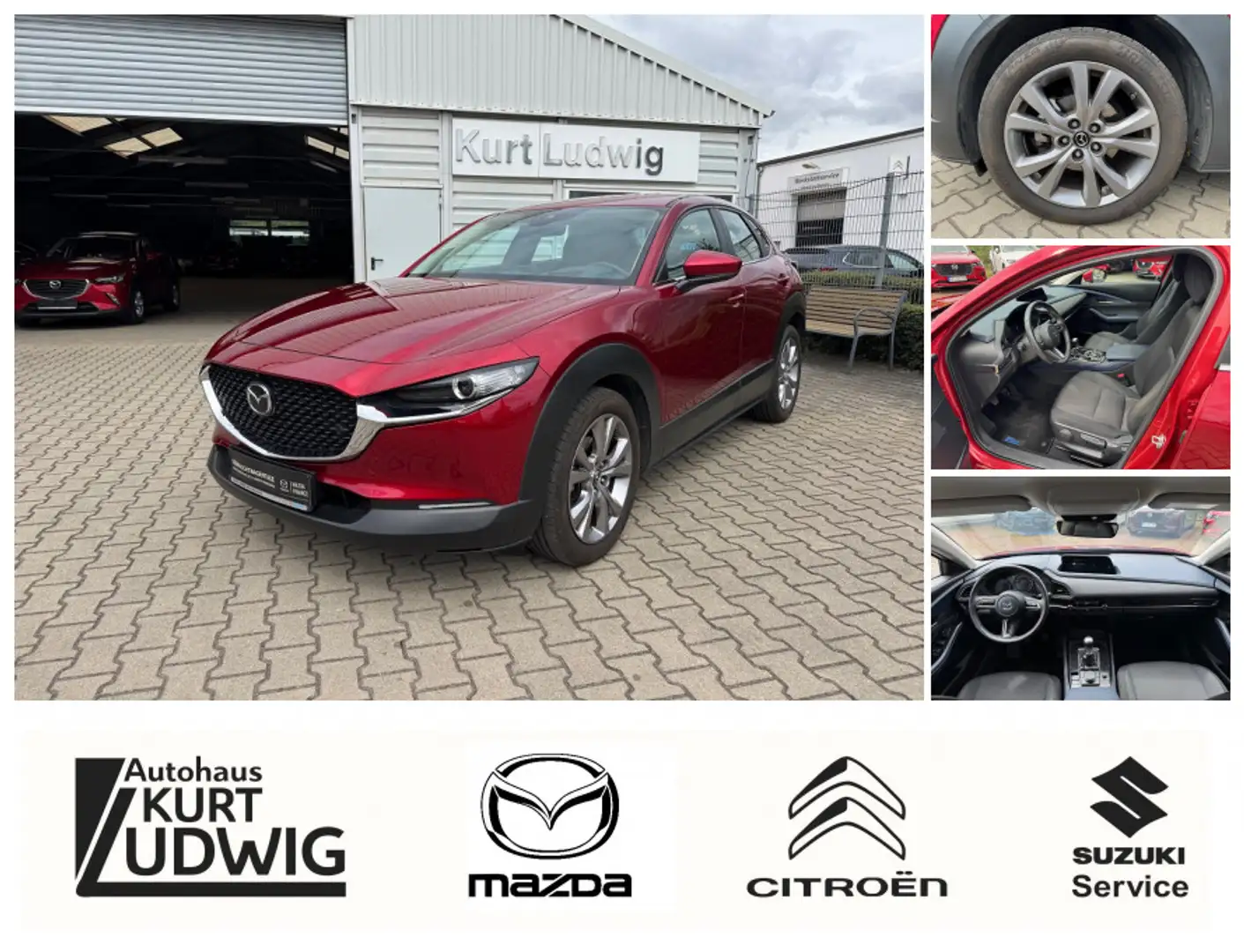 Mazda CX-30 SKYACTIV-X 2.0 M Hybrid SELECTION Rosso - 1