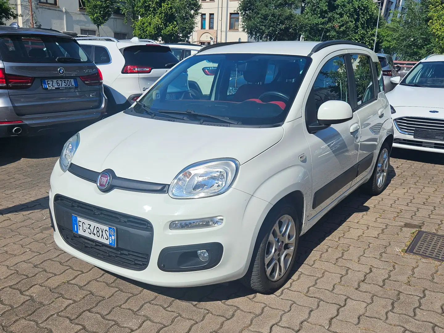 Fiat Panda 1.2 Lounge 69cv 5 POSTI-NEOPATENTATI Weiß - 2