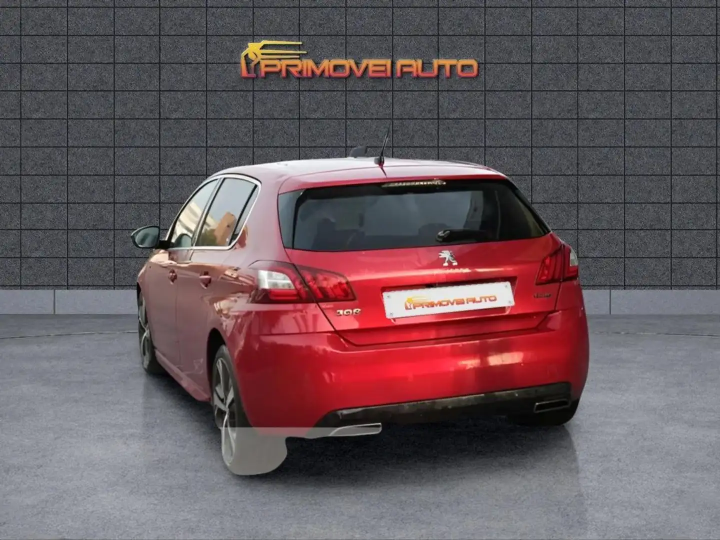 Peugeot 308 BlueHDi 120 S&S GT Line grandinata Rouge - 2