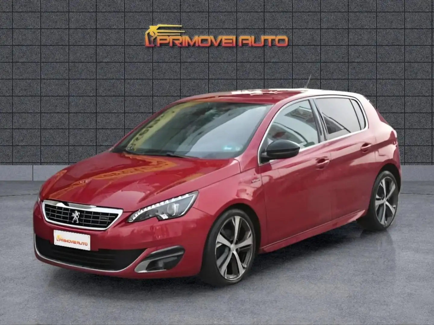 Peugeot 308 BlueHDi 120 S&S GT Line grandinata Rouge - 1