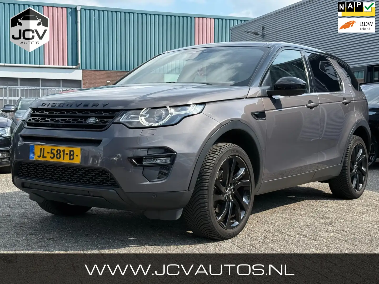 Land Rover Discovery Sport 2.0 TD4 HSE Luxury 7p. PANO/LEER Grau - 1