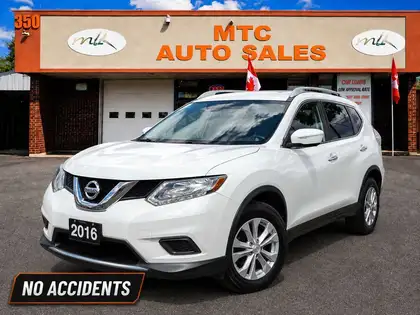White 2016 Nissan Rogue SUV / Crossover All-Wheel Drive Automatic