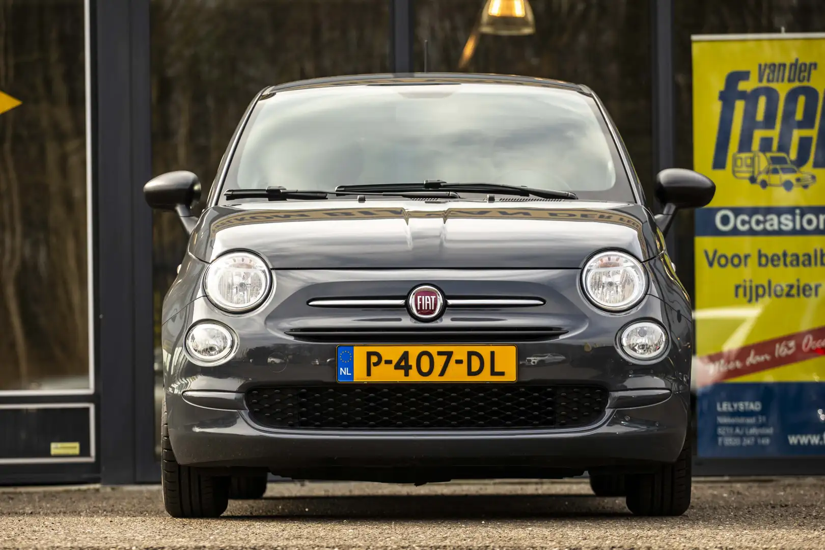 Fiat 500 1.0 Hybrid Cult Grijs - 2
