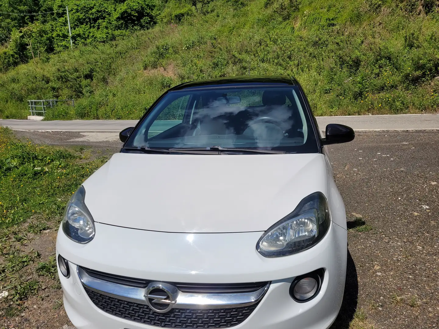 Opel Adam ADAM 1.2 70cv WHITE-BLACK LINK Bianco - 1