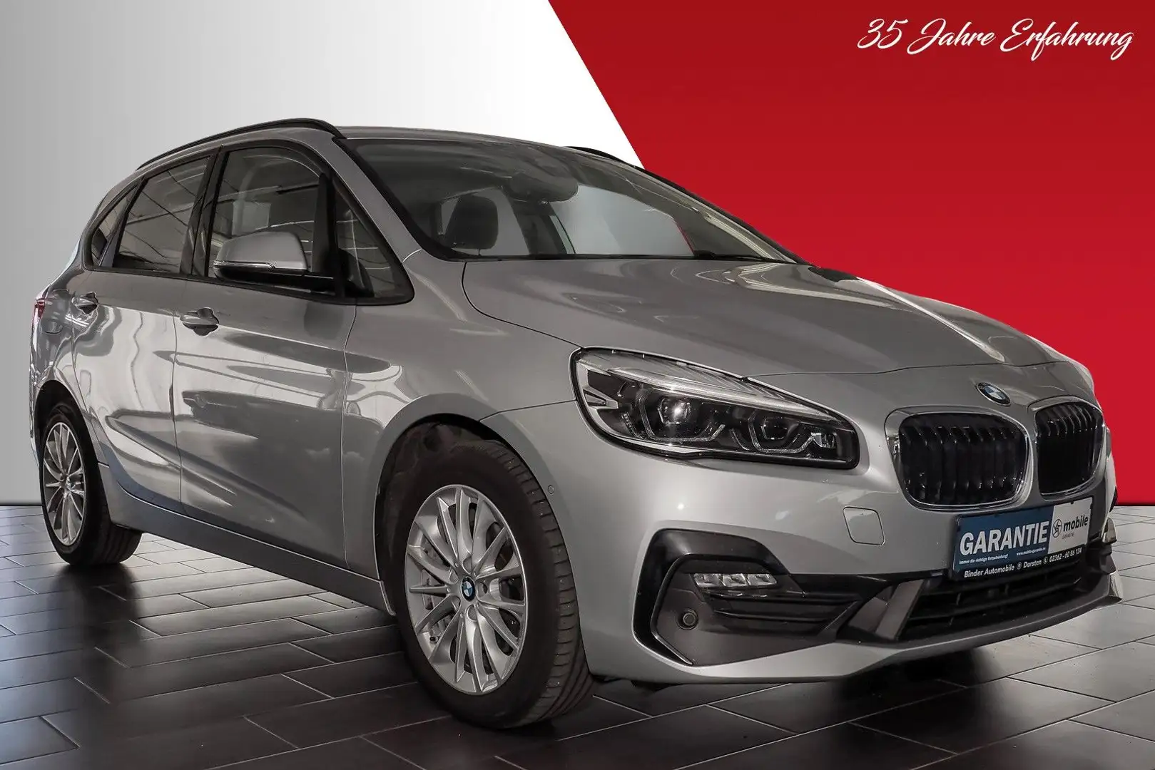 BMW 220 220 d Sport Line Active Tourer*1J GARANTIE*TOP* Silber - 2