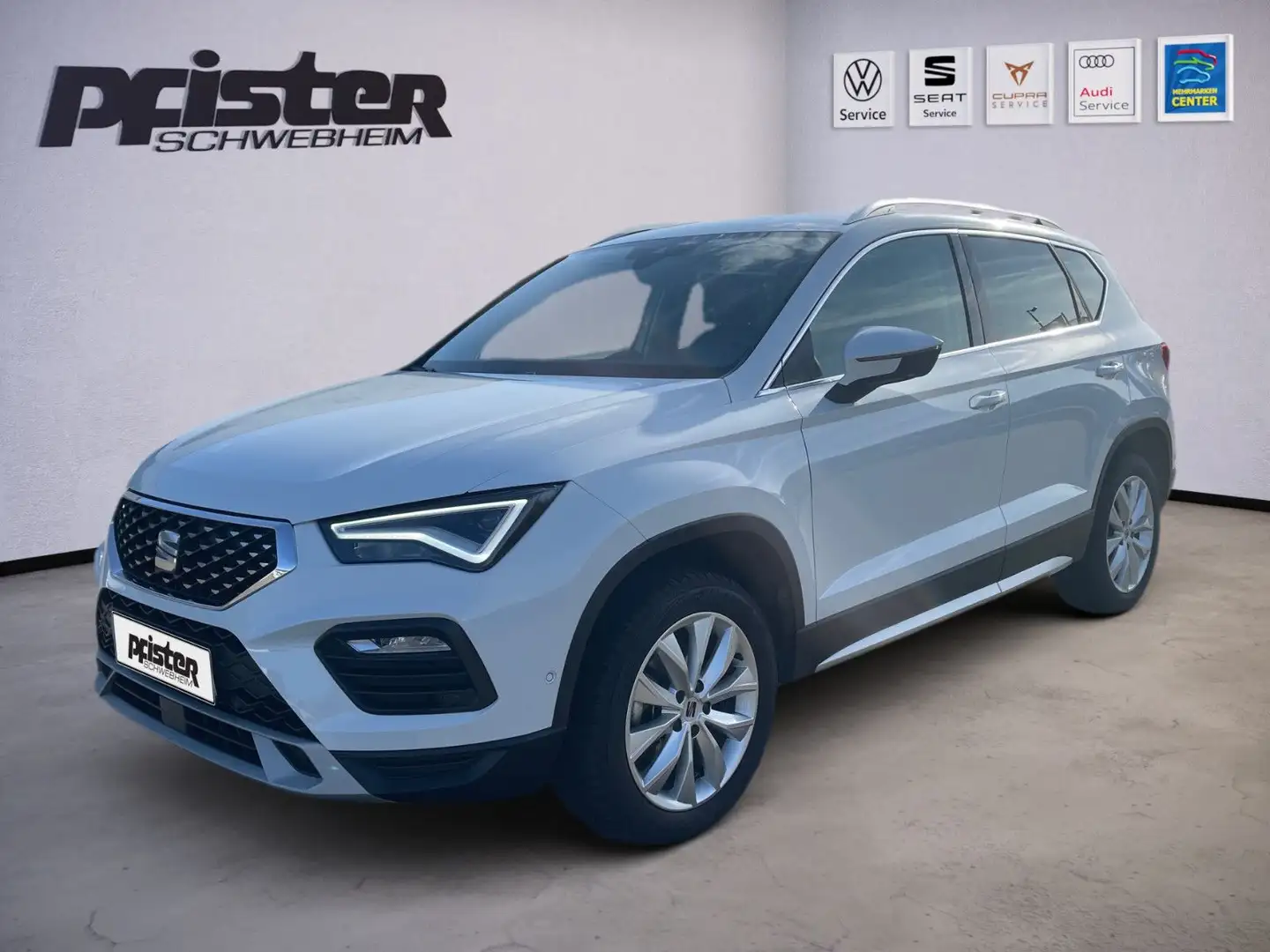 SEAT Ateca 1.5 TSI DSG Xperience+AHK+NAVI+ELEKT. HECK Blanc - 1