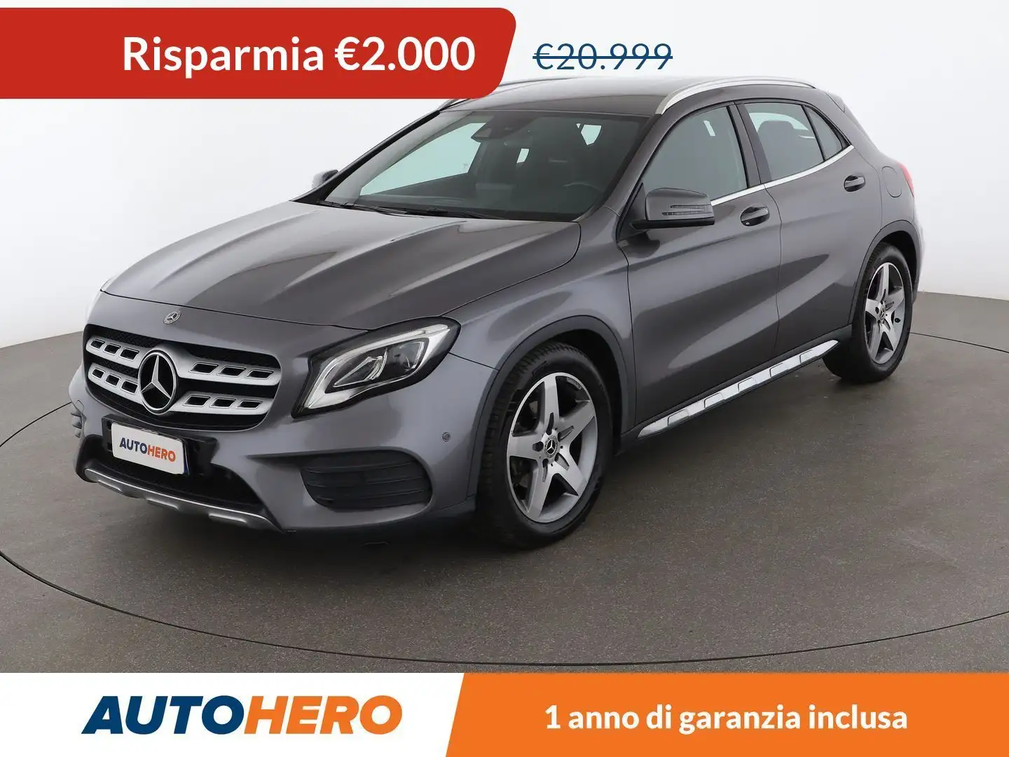 Mercedes-Benz GLA 180 GLA 180 Premium Grigio - 1