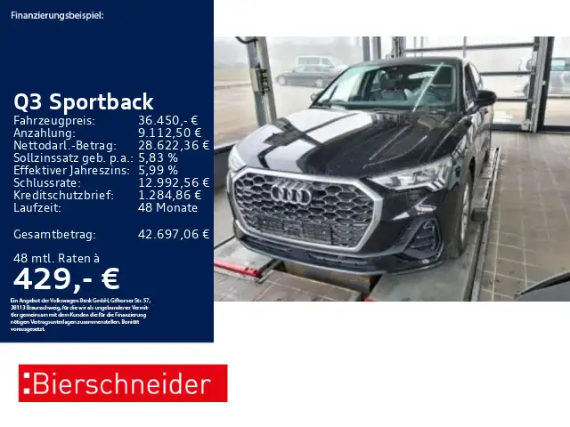 Audi Q3 35 TDI qu S-Line LED PANO NAVI ACC