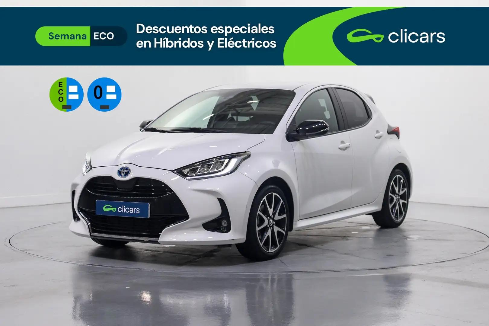 Toyota Yaris 120H 1.5 Style Blanco - 1