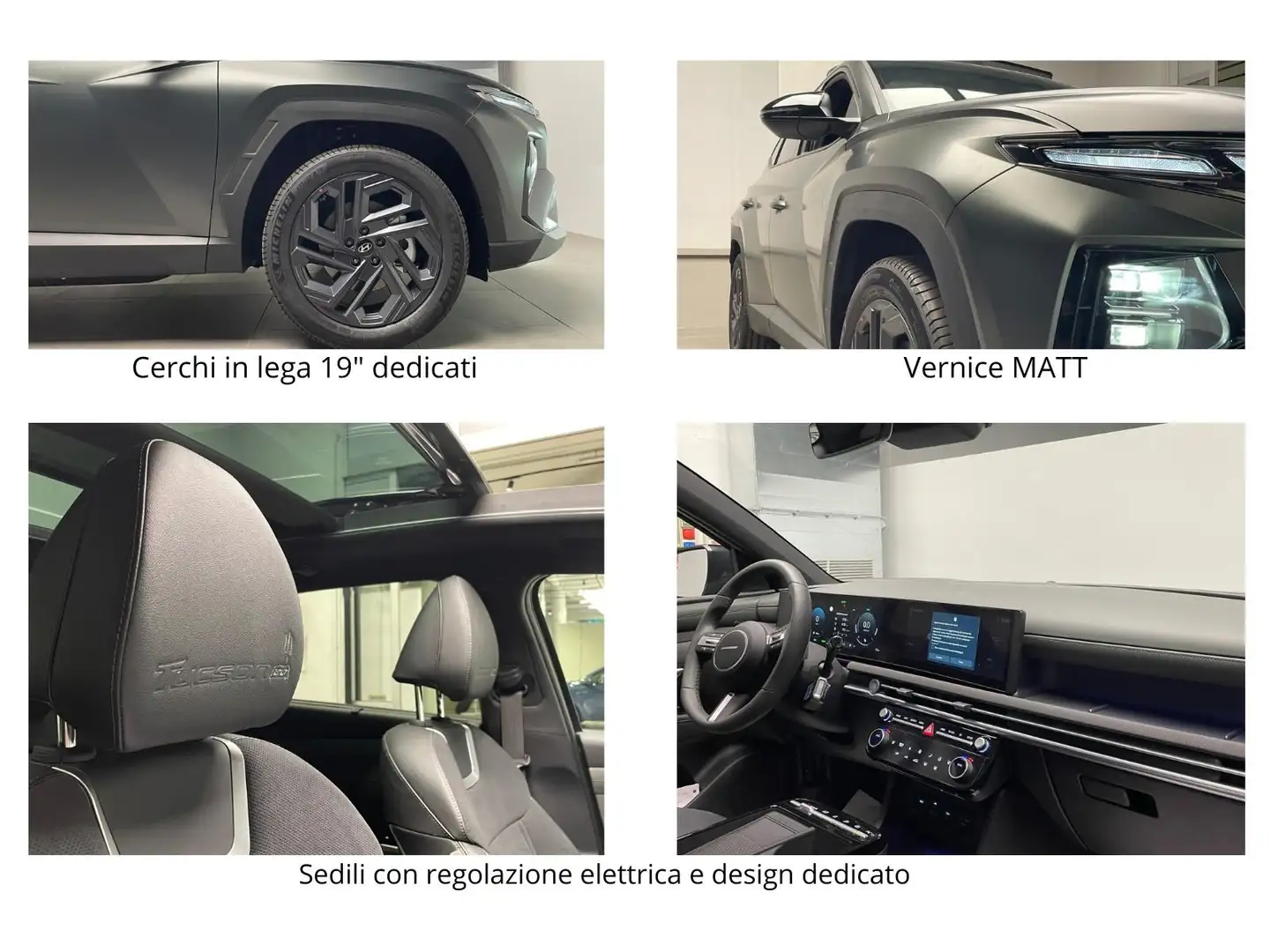 Hyundai TUCSON 1.6 hev Exellence 20th Anniversary 2wd auto-PROMO Grigio - 2